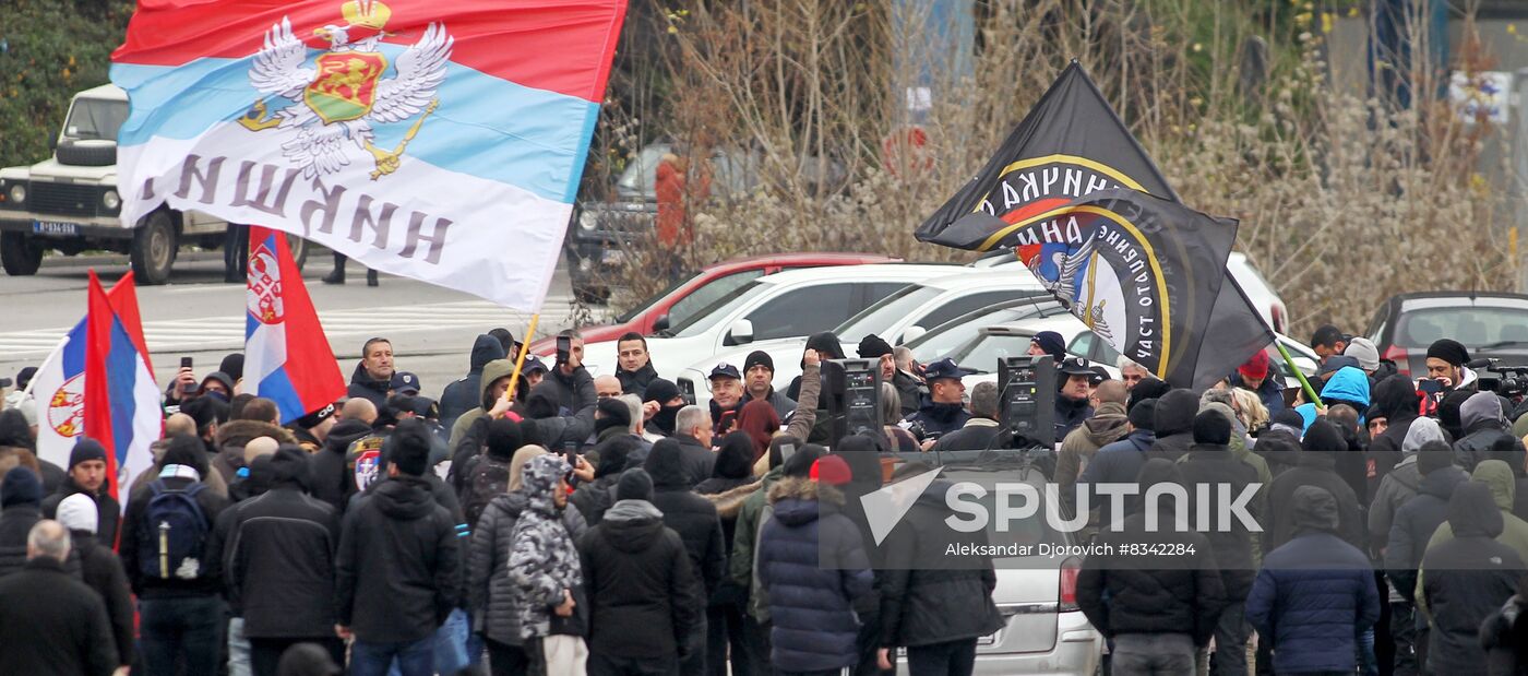 Serbia Kosovo Tensions Protest