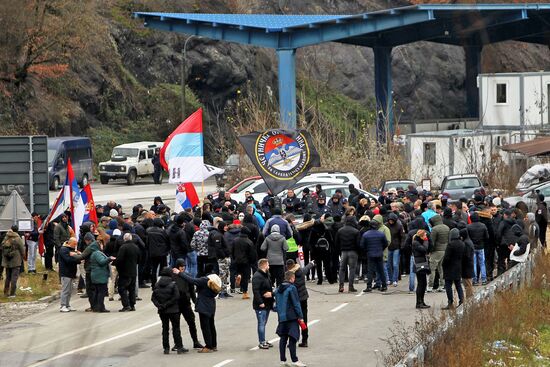 Serbia Kosovo Tensions Protest
