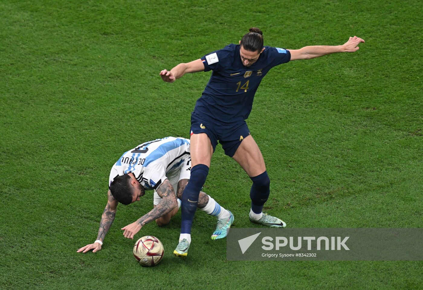 Qatar Soccer World Cup Argentina - France
