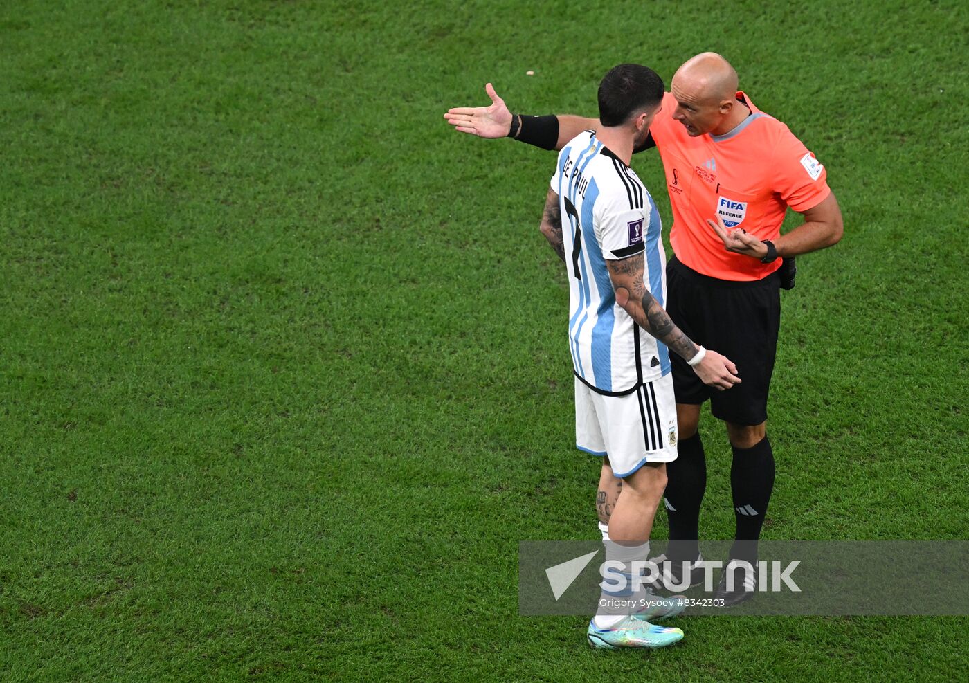 Qatar Soccer World Cup Argentina - France