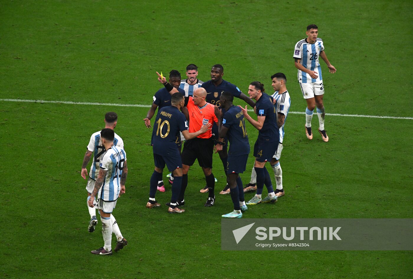 Qatar Soccer World Cup Argentina - France