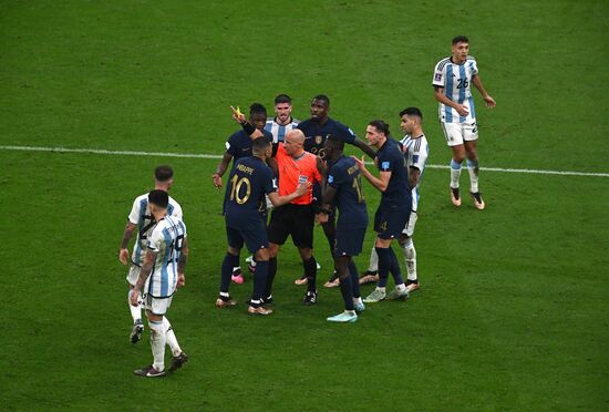 Qatar Soccer World Cup Argentina - France