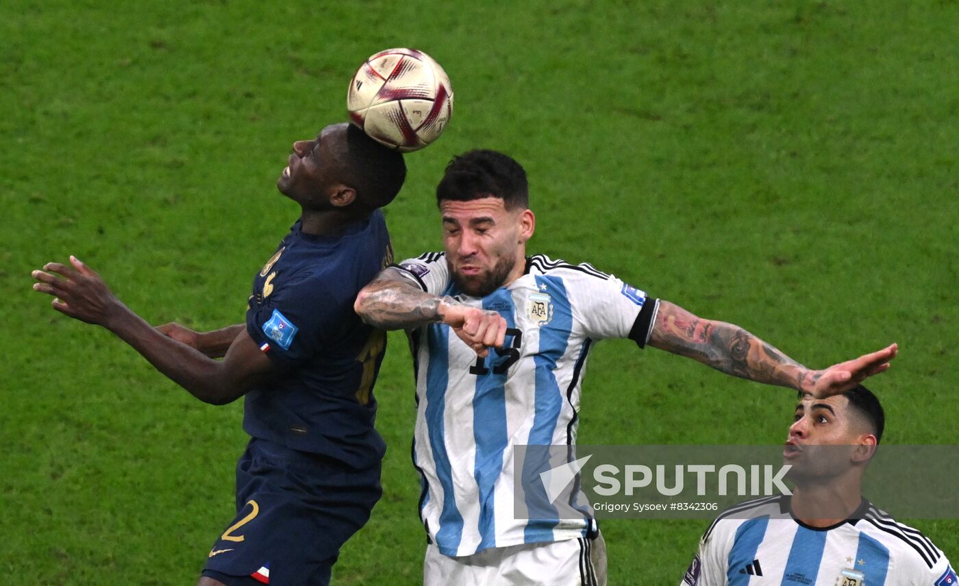 Qatar Soccer World Cup Argentina - France