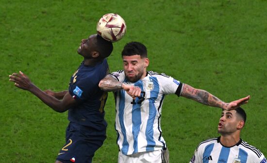 Qatar Soccer World Cup Argentina - France