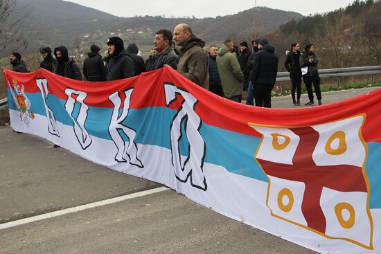 Serbia Kosovo Tensions Protest