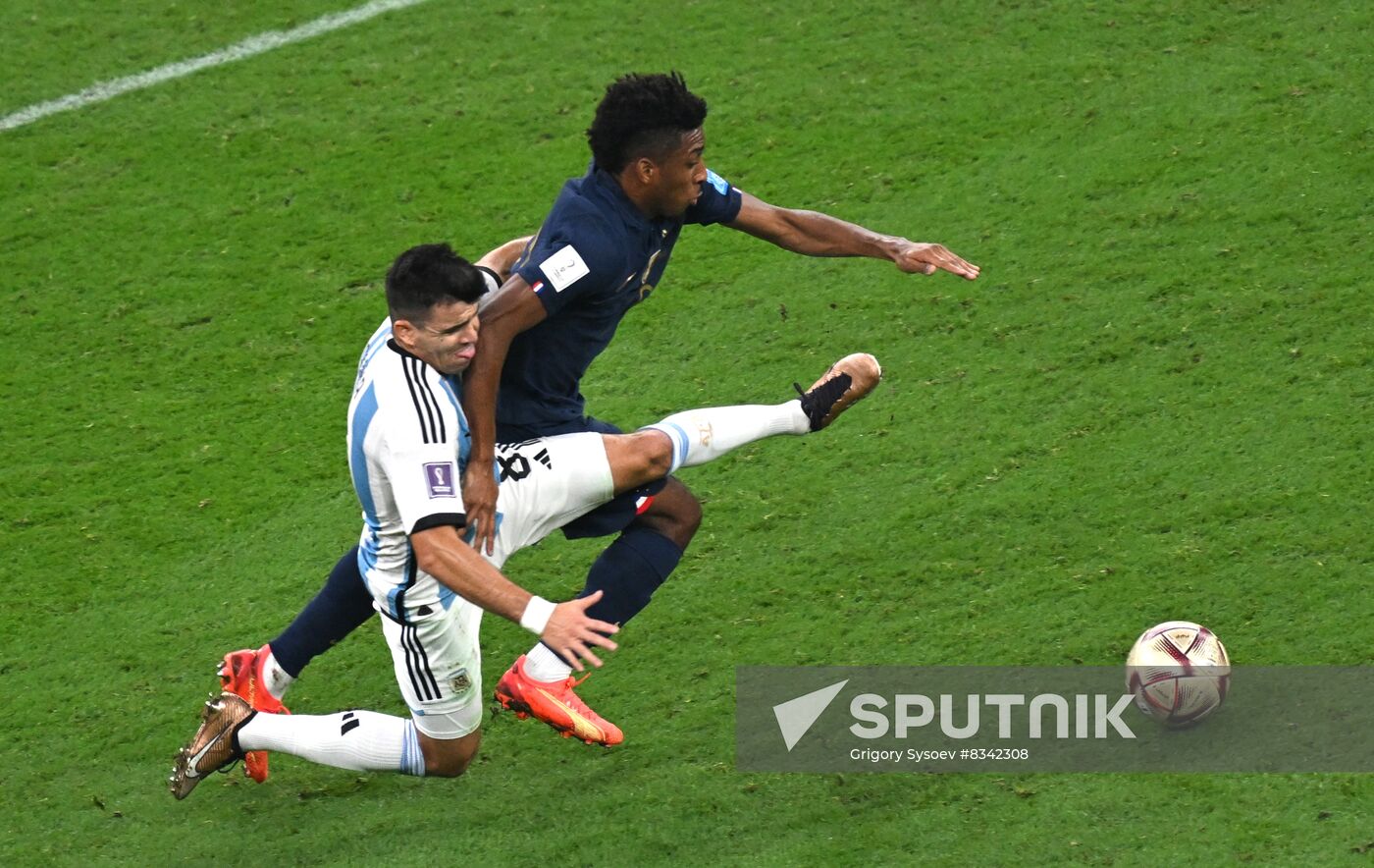 Qatar Soccer World Cup Argentina - France