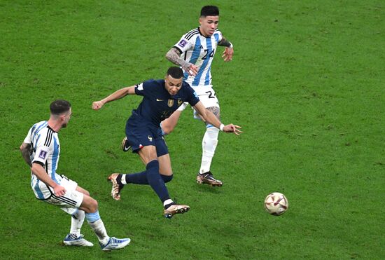 Qatar Soccer World Cup Argentina - France