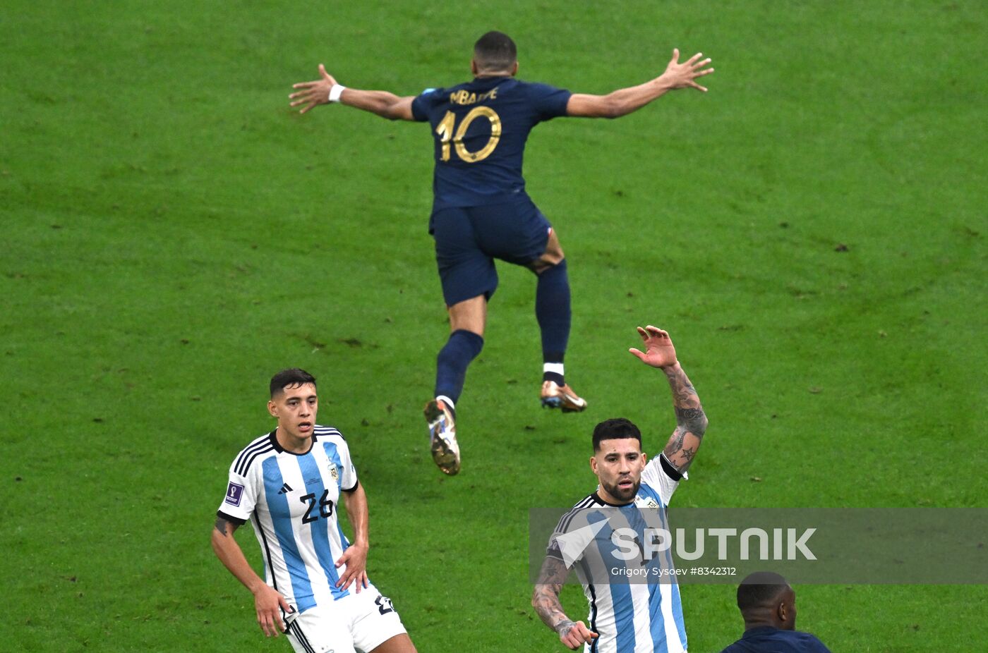 Qatar Soccer World Cup Argentina - France