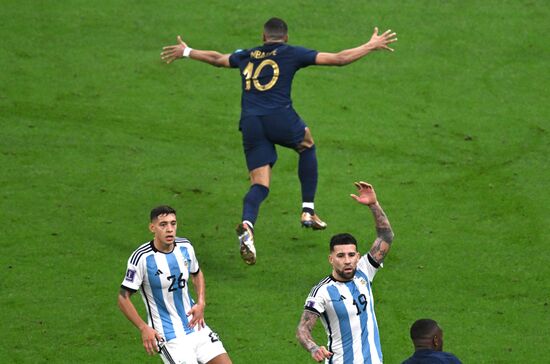 Qatar Soccer World Cup Argentina - France