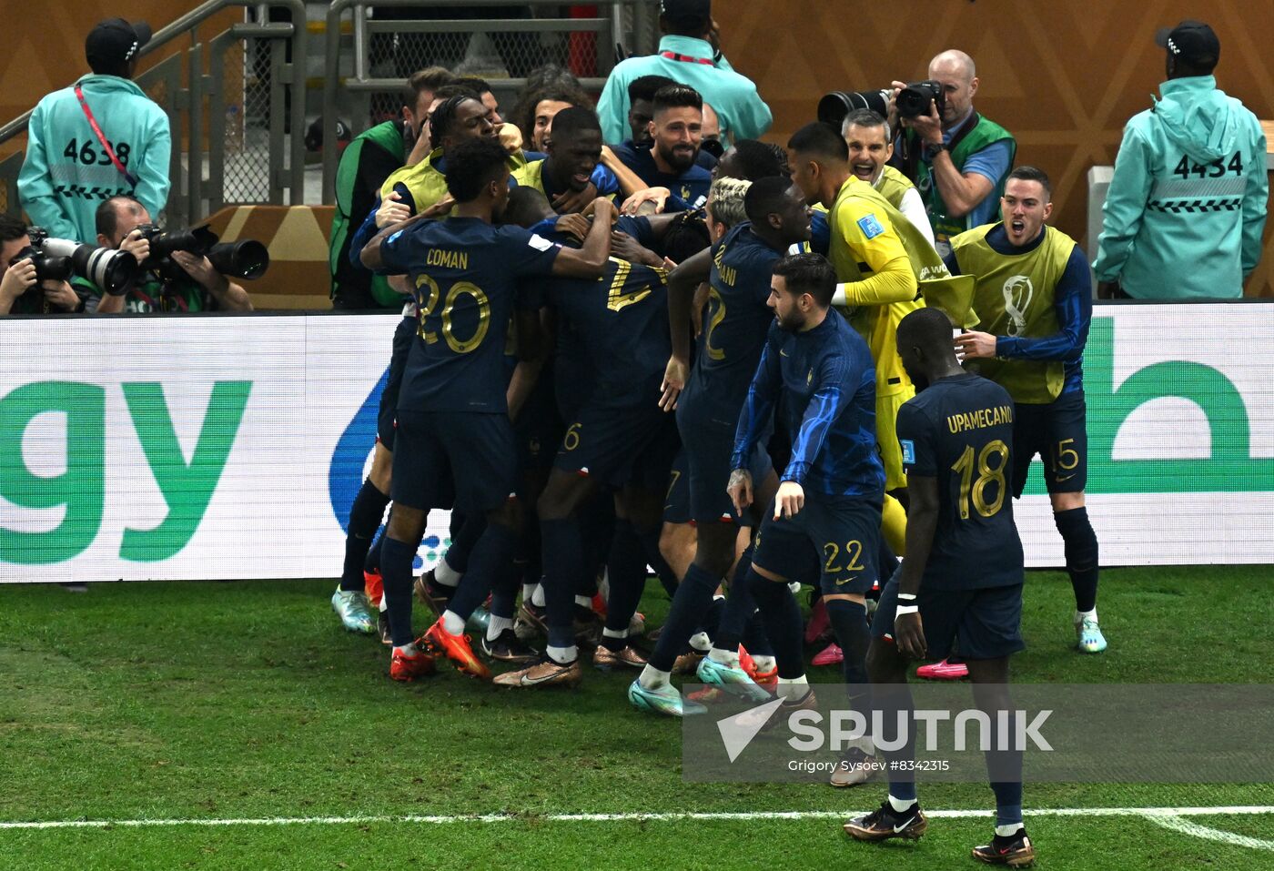 Qatar Soccer World Cup Argentina - France