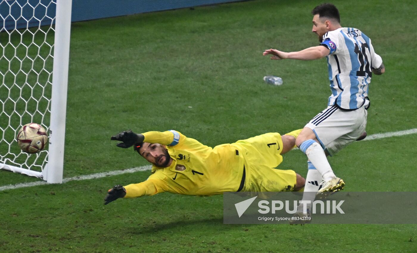 Qatar Soccer World Cup Argentina - France