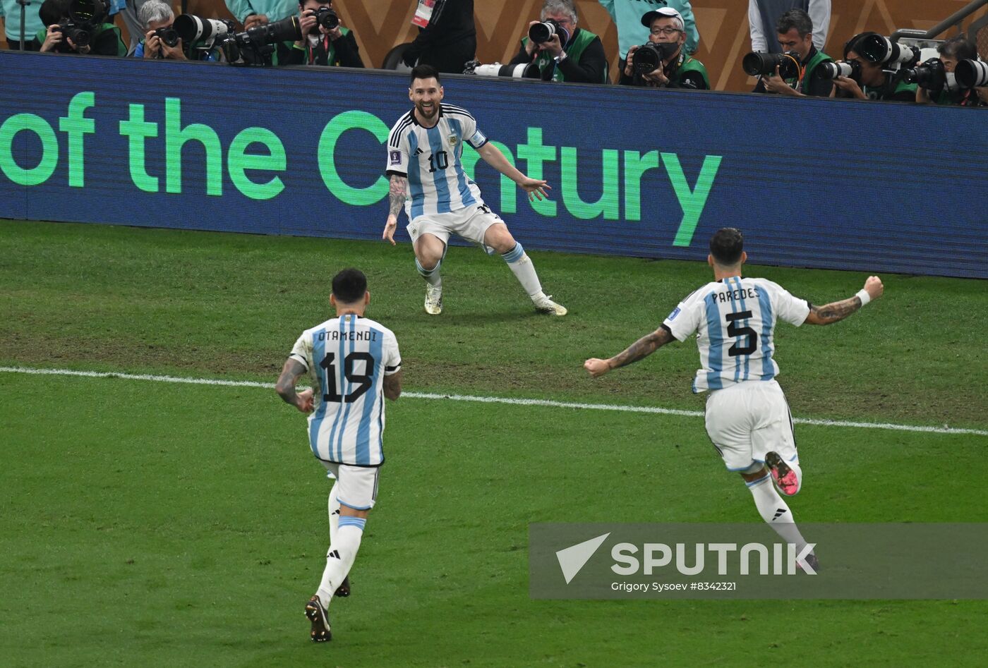 Qatar Soccer World Cup Argentina - France