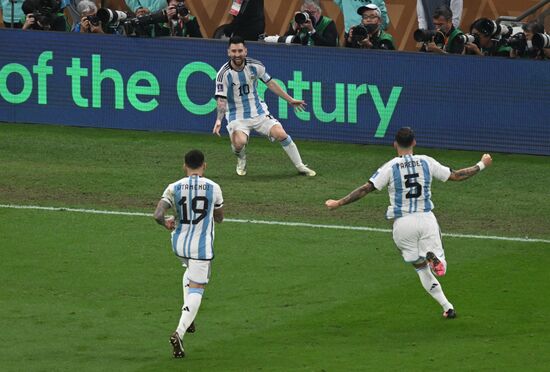 Qatar Soccer World Cup Argentina - France