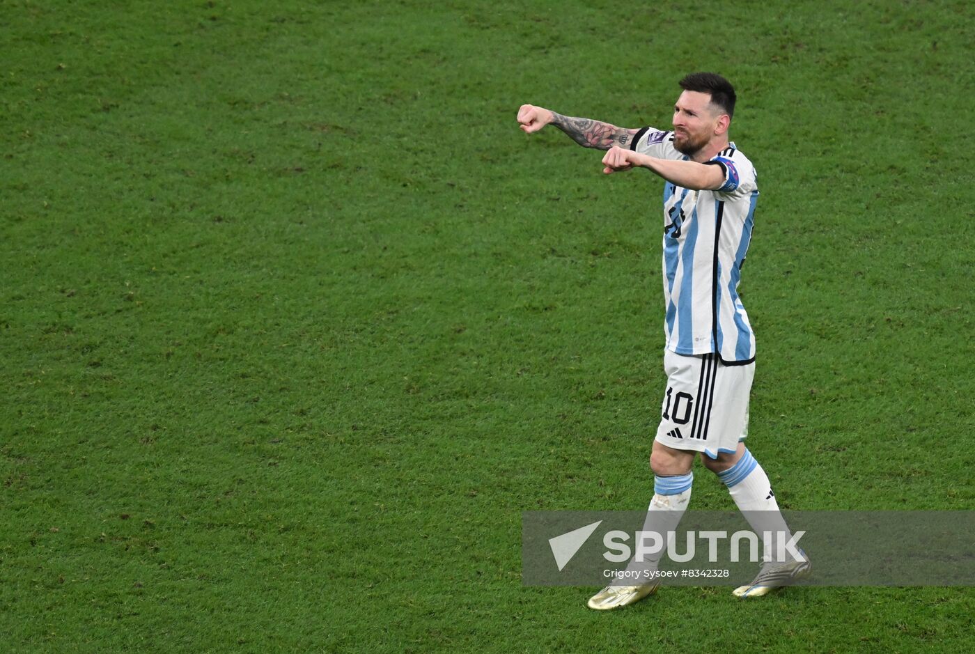 Qatar Soccer World Cup Argentina - France