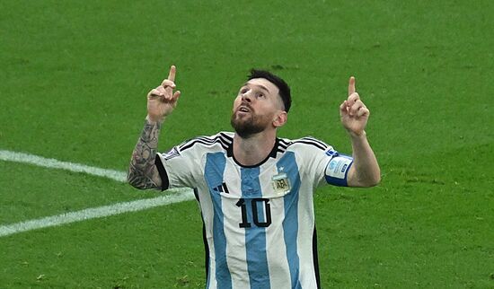 Qatar Soccer World Cup Argentina - France