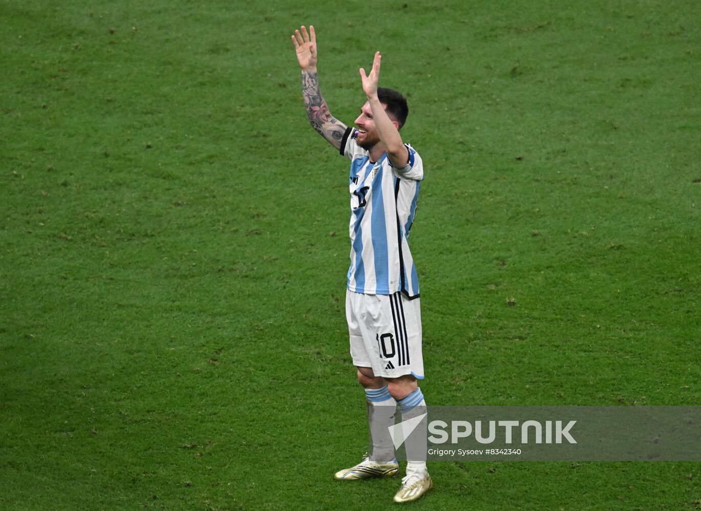 Qatar Soccer World Cup Argentina - France