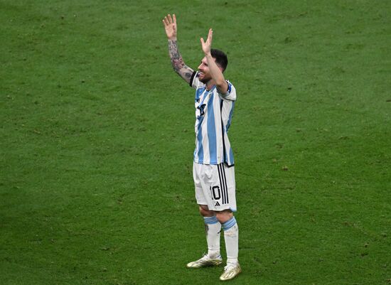 Qatar Soccer World Cup Argentina - France