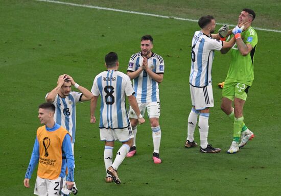 Qatar Soccer World Cup Argentina - France