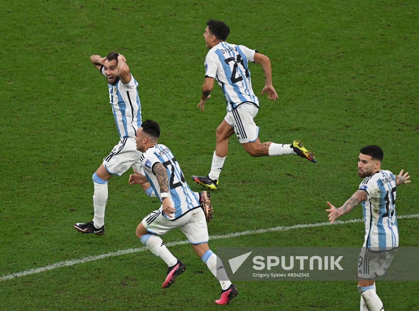 Qatar Soccer World Cup Argentina - France