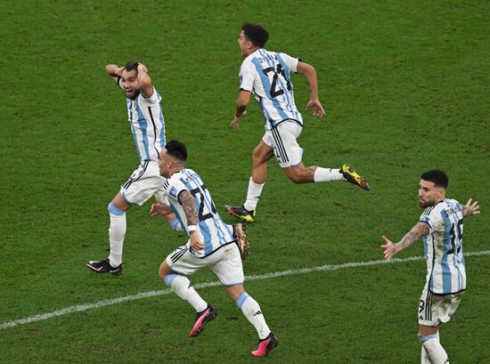 Qatar Soccer World Cup Argentina - France