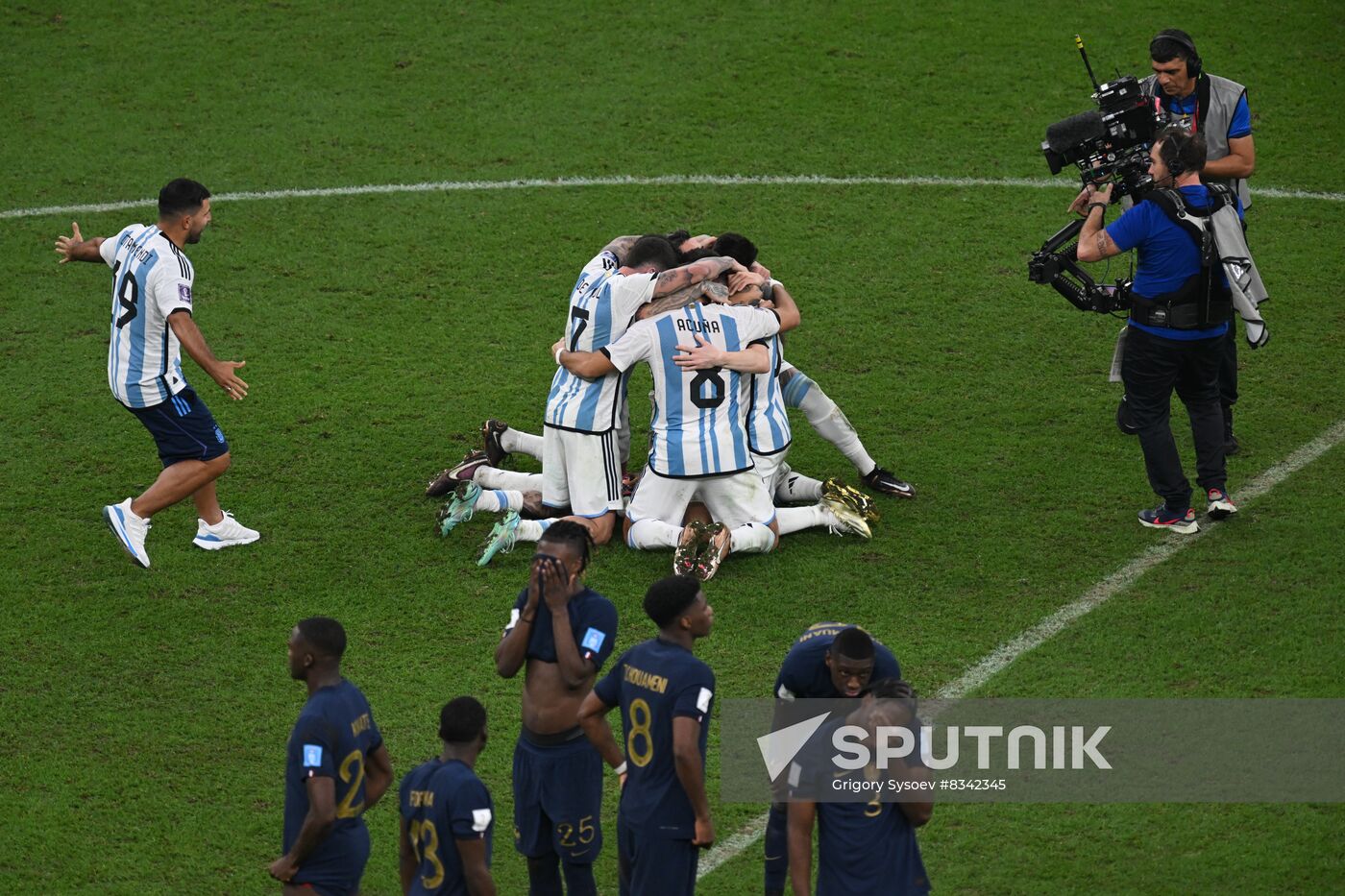 Qatar Soccer World Cup Argentina - France
