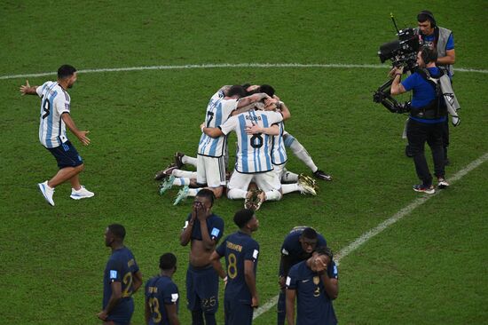 Qatar Soccer World Cup Argentina - France