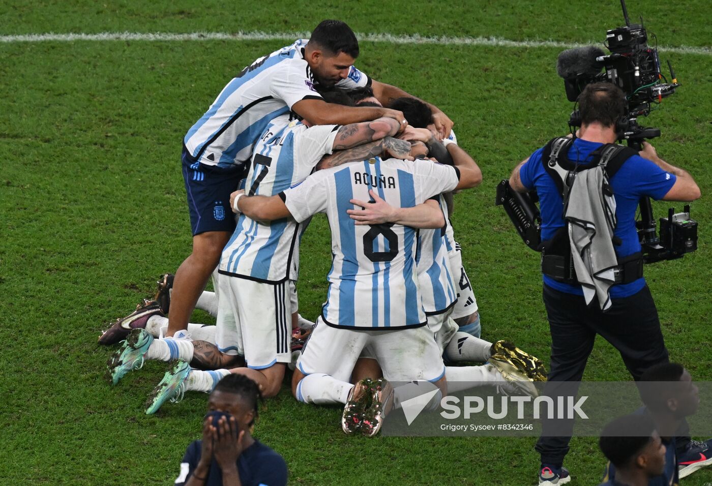 Qatar Soccer World Cup Argentina - France