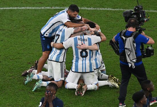 Qatar Soccer World Cup Argentina - France