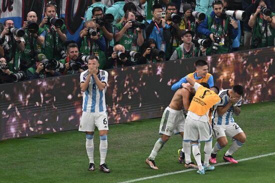 Qatar Soccer World Cup Argentina - France