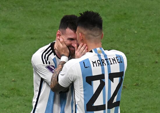 Qatar Soccer World Cup Argentina - France