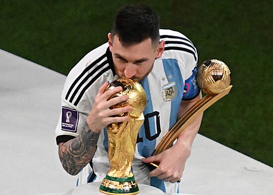 Qatar Soccer World Cup Argentina - France