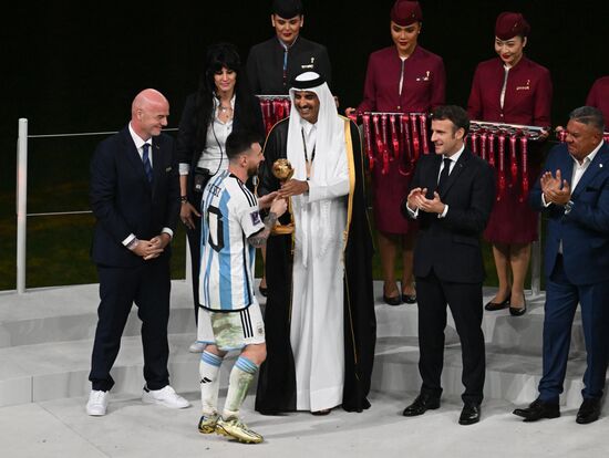 Qatar Soccer World Cup Argentina - France