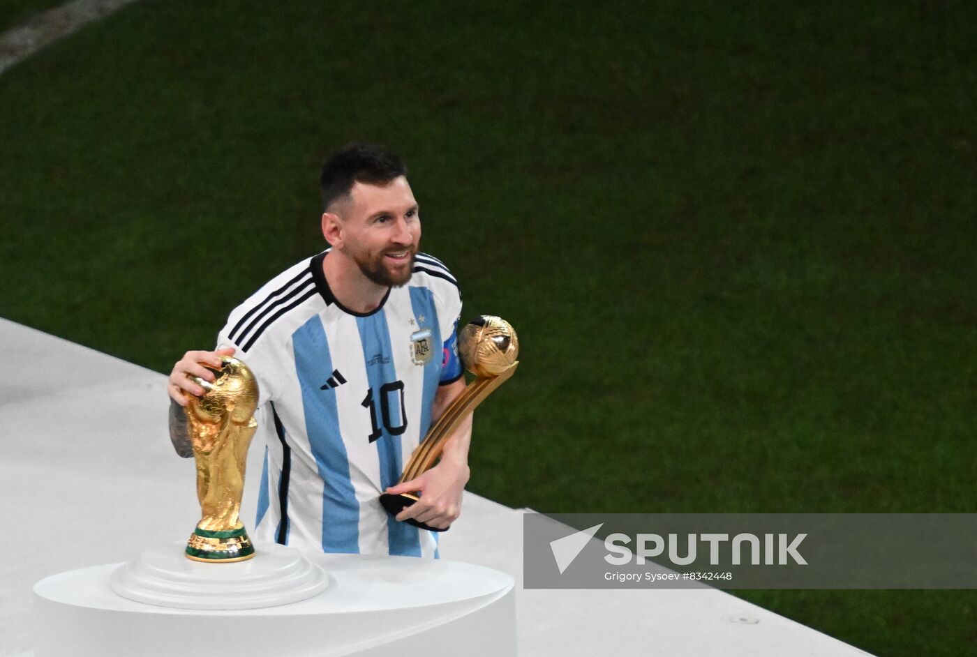 Qatar Soccer World Cup Argentina - France