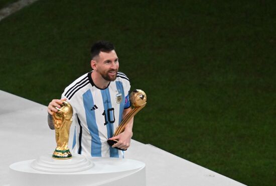 Qatar Soccer World Cup Argentina - France