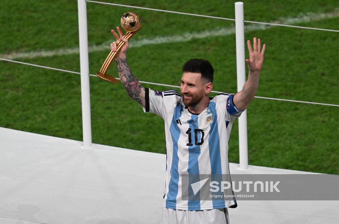 Qatar Soccer World Cup Argentina - France