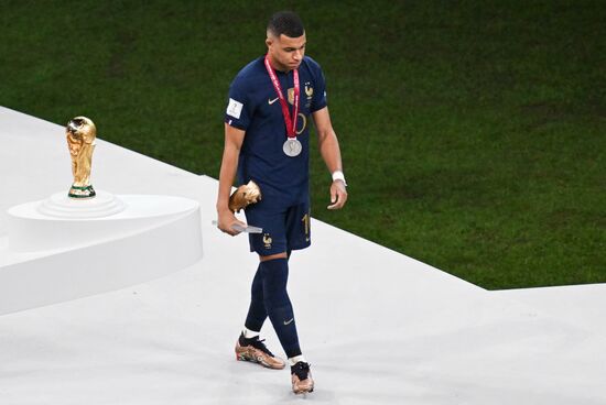 Qatar Soccer World Cup Argentina - France