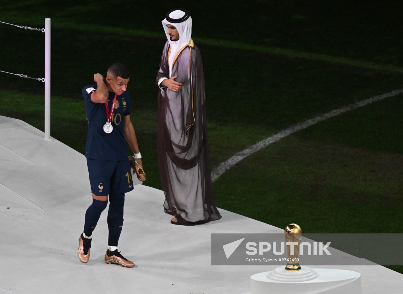 Qatar Soccer World Cup Argentina - France