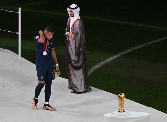 Qatar Soccer World Cup Argentina - France