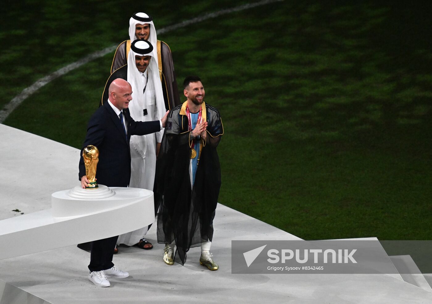Qatar Soccer World Cup Argentina - France