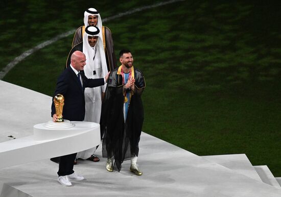 Qatar Soccer World Cup Argentina - France