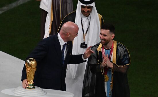 Qatar Soccer World Cup Argentina - France