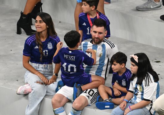 Qatar Soccer World Cup Argentina - France