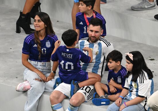 Qatar Soccer World Cup Argentina - France