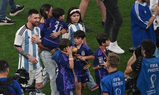 Qatar Soccer World Cup Argentina - France