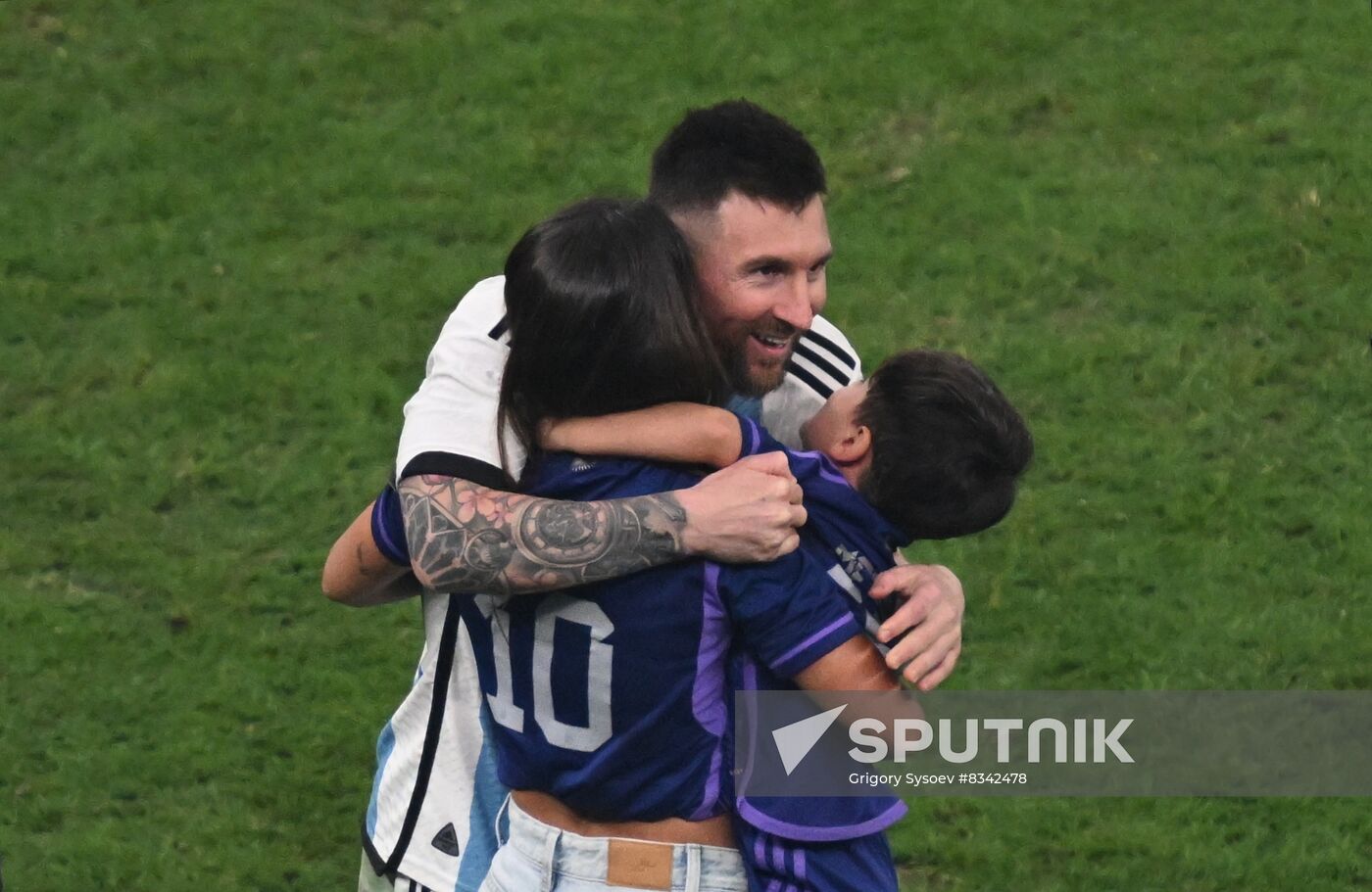 Qatar Soccer World Cup Argentina - France