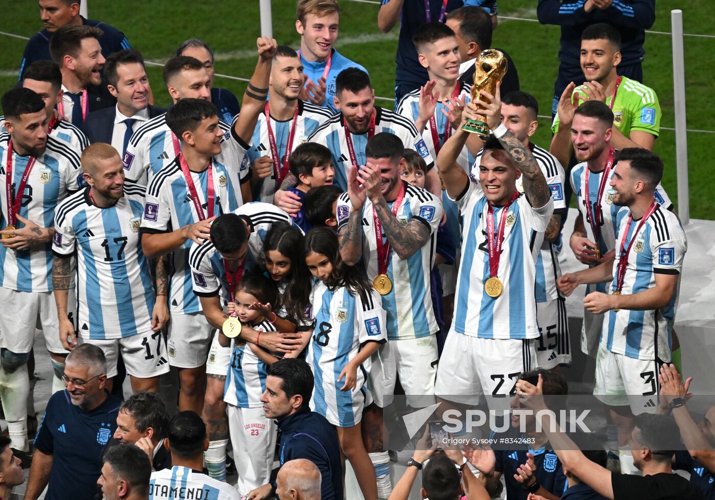 Qatar Soccer World Cup Argentina - France