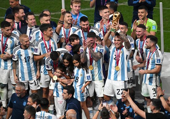 Qatar Soccer World Cup Argentina - France