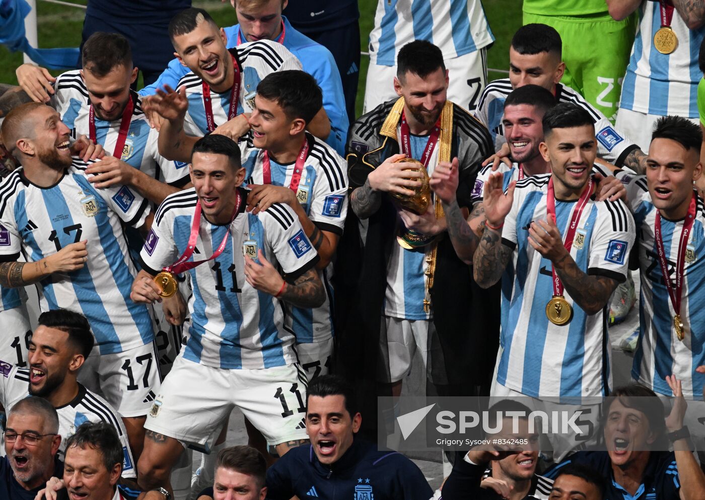 Qatar Soccer World Cup Argentina - France
