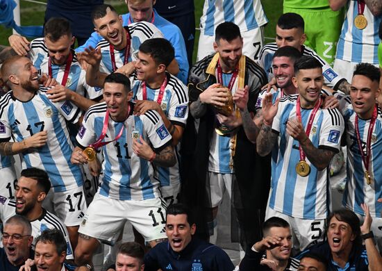 Qatar Soccer World Cup Argentina - France