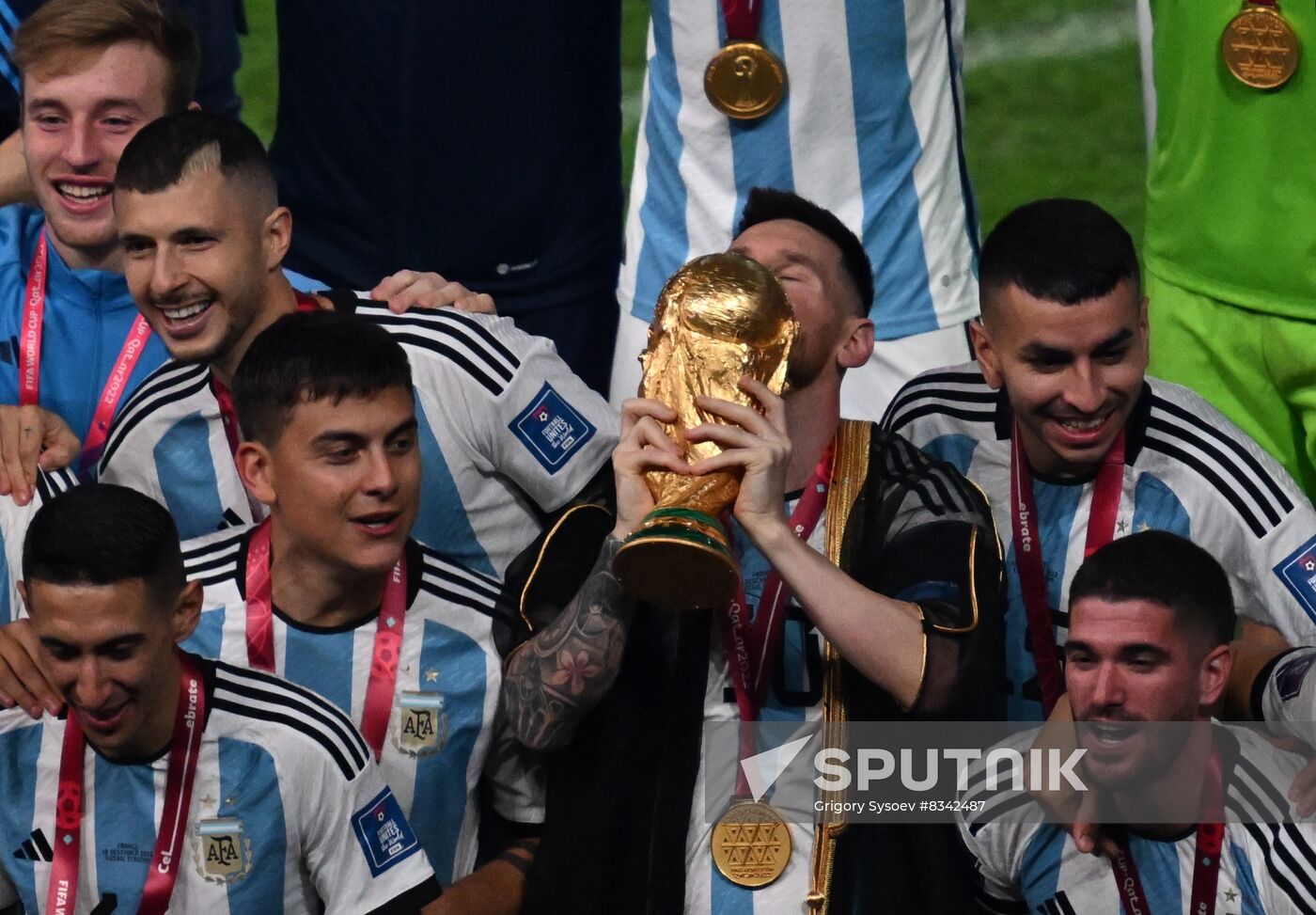 Qatar Soccer World Cup Argentina - France